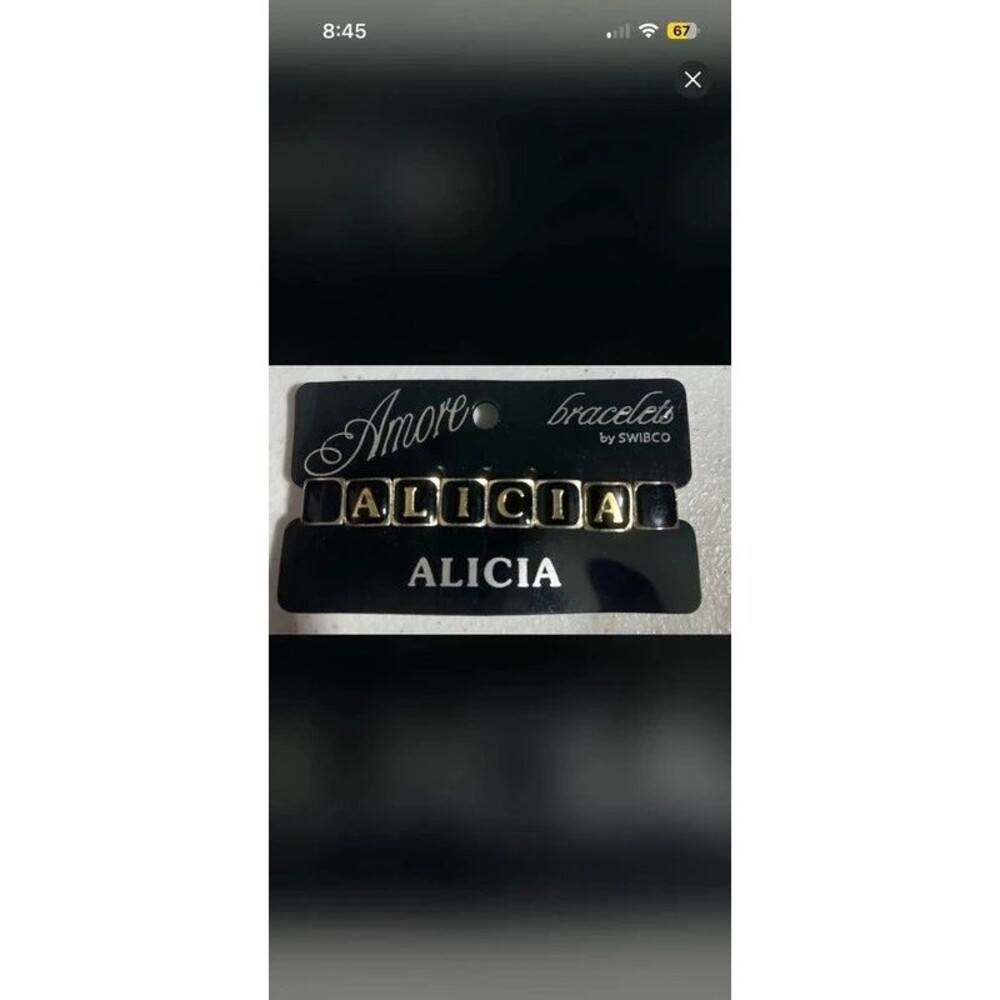 Stretch bracelet. “Alicia”.